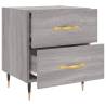 Modern Grey Sonoma Bedside Cabinets - Set of 2 | Hipomarket