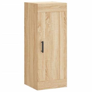 Sonoma Oak Wall Mounted Cabinet - Stylish Storage Solution