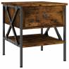 Smoked Oak Bedside Tables - 2 pcs 40x42x45 cm | HipoMarket