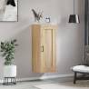 Sonoma Oak Wall Mounted Cabinet - Stylish Storage Solution