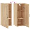 Sonoma Oak Wall Mounted Cabinet - Stylish Storage Solution