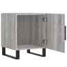 Stylish Grey Sonoma Bedside Cabinets - 2 pcs | HipoMarket