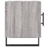 Stylish Grey Sonoma Bedside Cabinets - 2 pcs | HipoMarket