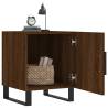 Bedside Cabinets 2 pcs Brown Oak - Modern Storage Solution