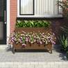 Planter Honey Brown - 110x84x75 cm Solid Wood Pine | HipoMarket