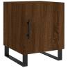 Bedside Cabinets 2 pcs Brown Oak - Modern Storage Solution