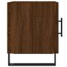 Bedside Cabinets 2 pcs Brown Oak - Modern Storage Solution