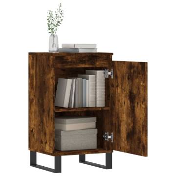 Stylish 2-Piece Smoked Oak Sideboards - Perfect Storage Solution