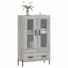 Stylish Highboard Grey Sonoma - Modern Engineered Wood Design