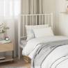 Metal Headboard White 75 cm Colour white Size 75 cm Quantity in Package 1 