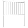 Stylish White Metal Headboard - 75 cm | HipoMarket UK