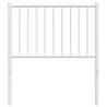 Stylish White Metal Headboard - 75 cm | HipoMarket UK