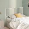 Metal Headboard White 120 cm Colour white Size 120 cm Quantity in Package 1 