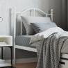 Metal Headboard White 75 cm Colour white Size 75 cm Quantity in Package 1 