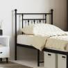 Metal Headboard Black 75 cm Colour black Size 75 cm Quantity in Package 1 