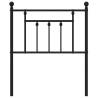 Black Metal Headboard - Stylish & Sturdy Design | HipoMarket