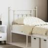 Metal Headboard White 75 cm Colour white Size 75 cm Quantity in Package 1 