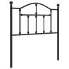 Metal Headboard Black 80 cm | Stylish Bedroom Decor