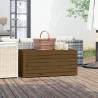 Garden Box Honey Brown 101x50.5x46.5 cm Solid Wood Pine Colour honey brown Size 101 x 50.5 x 46.5 cm 