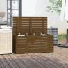 Garden Box Honey Brown - Solid Pine Storage Solution