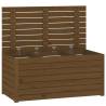 Garden Box Honey Brown - Solid Pine Storage Solution