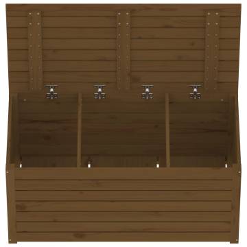 Garden Box Honey Brown - Solid Pine Storage Solution