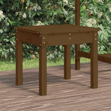 Garden Bench Honey Brown - Solid Pine 50x44x45 cm