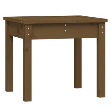 Garden Bench Honey Brown - Solid Pine 50x44x45 cm