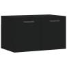 Stylish Wall Cabinet Black - 60x36.5x35 cm | HipoMarket