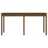 Honey Brown Garden Table - 159.5x82.5 cm Solid Pine Wood