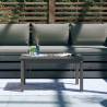 Garden Table Grey 82.5x50.5 cm - Solid Pine Wood Elegance