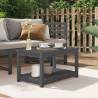 Garden Table Grey 82.5x50.5x45 cm Solid Wood Pine Colour grey pine Size 82.5 x 50.5 x 45 cm Quantity in Package 1 