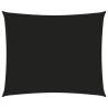 Sunshade Sail Oxford Fabric 3.5x4.5m Black - UV & Water Resistant