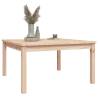 Elegant Solid Pine Garden Table - 82.5x82.5x45 cm