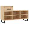 Shoe Cabinet Sonoma Oak - Stylish Storage Solution | HipoMarket