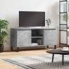 Concrete Grey TV Cabinet - Stylish Storage & Stability