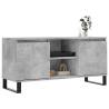 Concrete Grey TV Cabinet - Stylish Storage & Stability