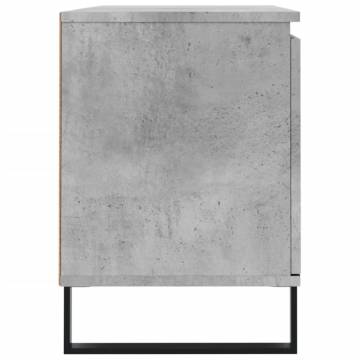 Concrete Grey TV Cabinet - Stylish Storage & Stability