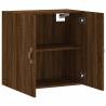 Wall Cabinet Brown Oak 60x31x60 cm | Stylish Home Storage