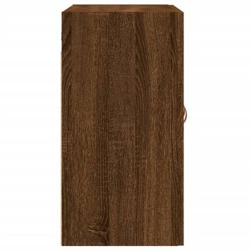 Wall Cabinet Brown Oak 60x31x60 cm | Stylish Home Storage