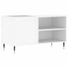 Stylish White Record Cabinet - 85x38x48 cm | Hipomarket