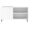 Stylish White Record Cabinet - 85x38x48 cm | Hipomarket