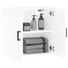 High Gloss White Wall Cabinet - 60x31x60 cm | Hipomarket UK