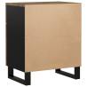 Stylish Solid Mango Wood Bedside Cabinet - 50x33x60 cm