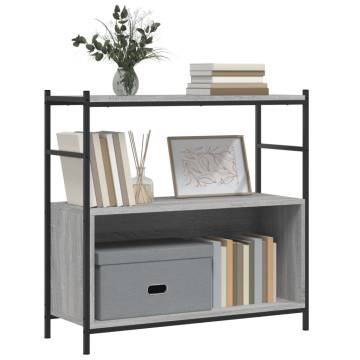 Bookshelf Grey Sonoma 80x30x78.5 cm - Stylish Storage Solution