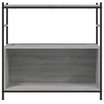 Bookshelf Grey Sonoma 80x30x78.5 cm - Stylish Storage Solution