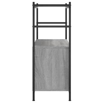 Bookshelf Grey Sonoma 80x30x78.5 cm - Stylish Storage Solution