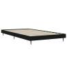 Black 90x190 cm Single Bed Frame - Engineered Wood