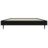 Black 90x190 cm Single Bed Frame - Engineered Wood