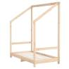 Kids Bed Frame 70x140 cm Solid Wood Pine | HipoMarket